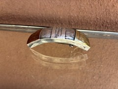 Signed J.H. Modernist Silver Copper Brass Brooch Pendant Studio Art 25.25g