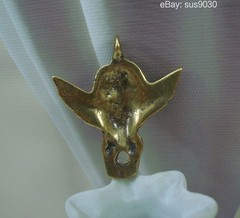 Solid Brass Roc Ancient Bird Figurine Pendant Statue