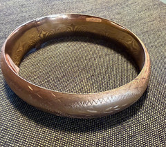 Vintage SOLID 14KT Gold Stamped 7″ Bracelet 19.6 Grams New Old Stock