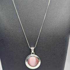 Vintage 21 pc. Silver Pink Jewelry Lot Claiborne Napier Klein Necklace Earring