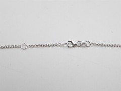 $60,000 NEW 16.78ct GIA Colombian Emerald VS H Diamond 18k White Gold Necklace
