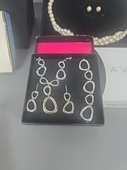 Vintage Avon Jewelry Lot 10 Boxes Wearable Preowned Aprox 25 Good Pieces