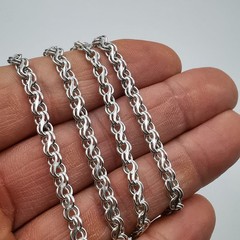 Vintage Jewelry Chain,925 Sterling Silver,Signed ,Handmade 19,26g