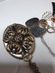 Lot Of 12 Pendant Necklaces Bows, Hearts, Angel, Skull Necklace Lot P38