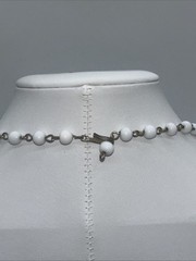RARE Arthur Pepper ART SIGNED Rhinestone 14.5″ Necklace Enamel W/ Clip Earrings