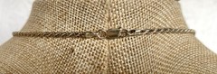 Vintage 11.48 gram Sterling Silver 925 2.5mm Rope Necklace JN, Italy 23′ Long