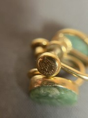 Vintage GOLD FILLED Non Pierced Earring Lot Clip On & Screw Back SIGNED JMS +