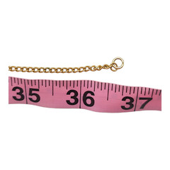 Trifari Long Mariner Link Chain Necklace Spring Ring Closure Gold Tone Vintage