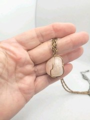 Natural Stone Pearl Imitation Chain Charm Pedants.