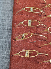 115 PC MONOGRAM NAME VINTAGE JEWELRY GOLD TONE STICK PIN BRACELET NECKLACE 1980s