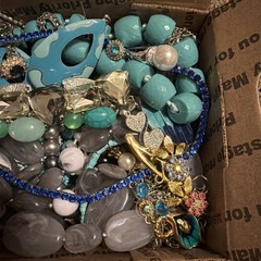 Vintage to Now Jewelry Lot, All Wearable Untested. No Junk. Box D9