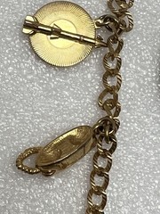Lot Of 3 Gold & Brass Tone Bracelets