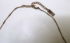 VINTAGE AMARO NECKLACE GOLD COLOR ADJUSTABLE CHAIN LOBSTER CLASP