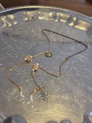 vintage eyeglass necklace chain