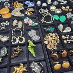 110 Clip On Earring Lot Reseller Lot Bulk Lot Costume Jewelry
