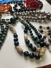 Vtg Costume Jewelry Lot Lucite Acrylic Faux Bakelite Amber Tortoise 11 Pc