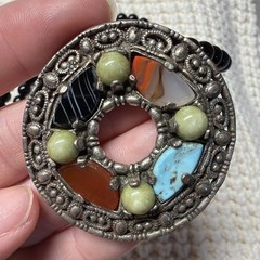 Celtic Scottish Miracle Black Bead Stone Viking Jewelry Designs Agate Vintage