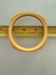 1960s Yellow Bangle