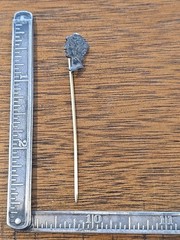Vintage 900 Silver Mercury Stick Pin 2.5″