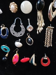 Vintage “Single” Earring/ Crafting Lot of over 65. 13 Signed 1.2lbs