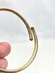 Antique Victorian Bracelet Etruscan Revival Bypass Gold Filled 5.5 In. Expands