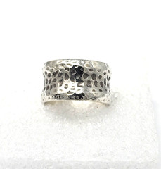 VINTAGE STERLING SILVER RING .925 ESTATE FIND 9.6 GRAMS
