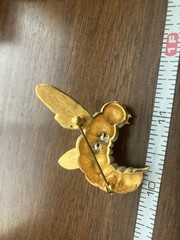 Lot Of Vintage Gold Tone Brooches