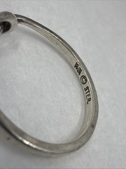 Vintage Wheeler Manufacturing Double Knot Ladies Ring 925 Sterling Silver Size 6