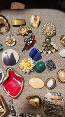 Lot of 50+ Assorted Vintage and Modern Single Earrings for Junk Journaling and C