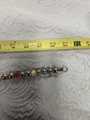 Vintage Boho Style Political Donkey & Elephant Gemstone 22” Necklace Made India