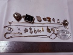Collection Lot Amazing Vintage and Modern Sterling Silver Pendants #Decor – W8