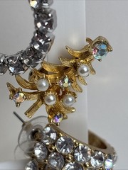 Vintage ALL Signed Rhinestone Jewelry Lot Weiss, Carnegie, Sterling, Madewell