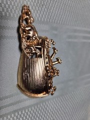 Vintage Noah’s Ark Costume Jewelry Set Brooch, Bracelet, Earrings (post), Nice