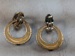 JOMAZ Joseph Mazer Interchangeable Earrings Doorknockers Vintage