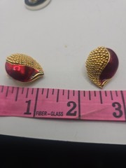 Vintage 1970’s Clip On Earrings. All Very Good Quality 3 Sets Of Earrings