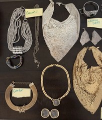 JEWELRY LOT Givenchy Swarovski Tortalani Whiting Davis Necklace Pin Necklace