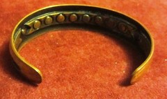 VINTAGE RENOIR ART DECO COPPER EARRINGS – WITH COPPER BRACELET