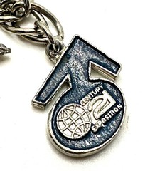 Vtg Worlds Fair 1962 Seattle Charm Bracelet Totem Pole Train Warship Cent 21