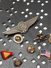 Lot Of Military Themed Pins Military Pin Lot DSTAB