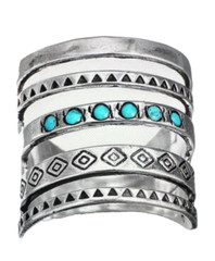 925 Silver Plated Zinc Alloy Material Wide Vintage Size 8 Ring