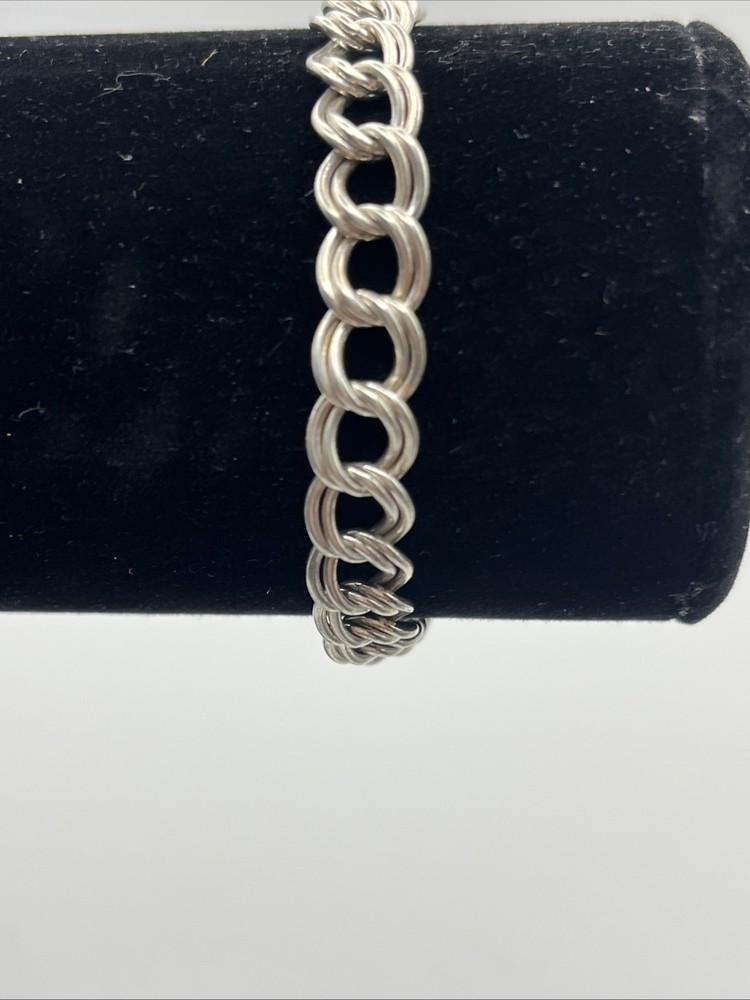 Sterling Silver FAS Charm Bracelet
