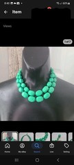 Vtg Four Chunky Beaded Necklaces 15-28″ Colorful Neutral Long Boho Classic Chic