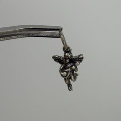 Vintage Sterling Silver Cherub Cupid Charm