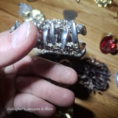 Vintage mixed Costume Jewelry brooch Lot + Etc Rhinestones Hair barrettes Charms
