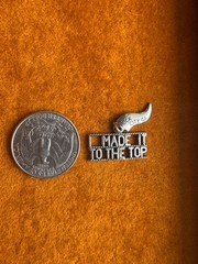 Made it to the top Rock city GA 925 sterling silver charm 2.24 grams