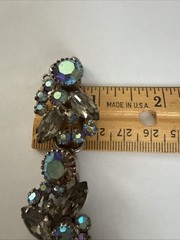 Juliana Delizza & Elster 5 Link Blue Aurora Borealis (AB) Bracelet READ