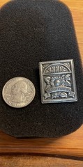 Vintage Birds And Blooms Pewter Pin Sunflower 2003