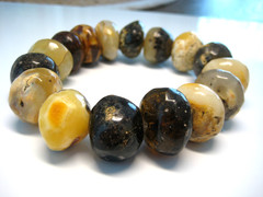 Genuine Huge Massive Amber Baltic Amber Bracelet 57 grams 8-8.5 in !!!