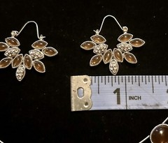 Era 2000’s Wire Necklace And Matching Earrings
