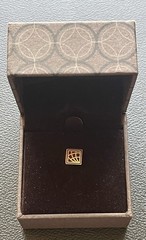 Vintage 10K Yellow Gold USA CTO Lapel Pin Tie Tack Globe Motors Service Award